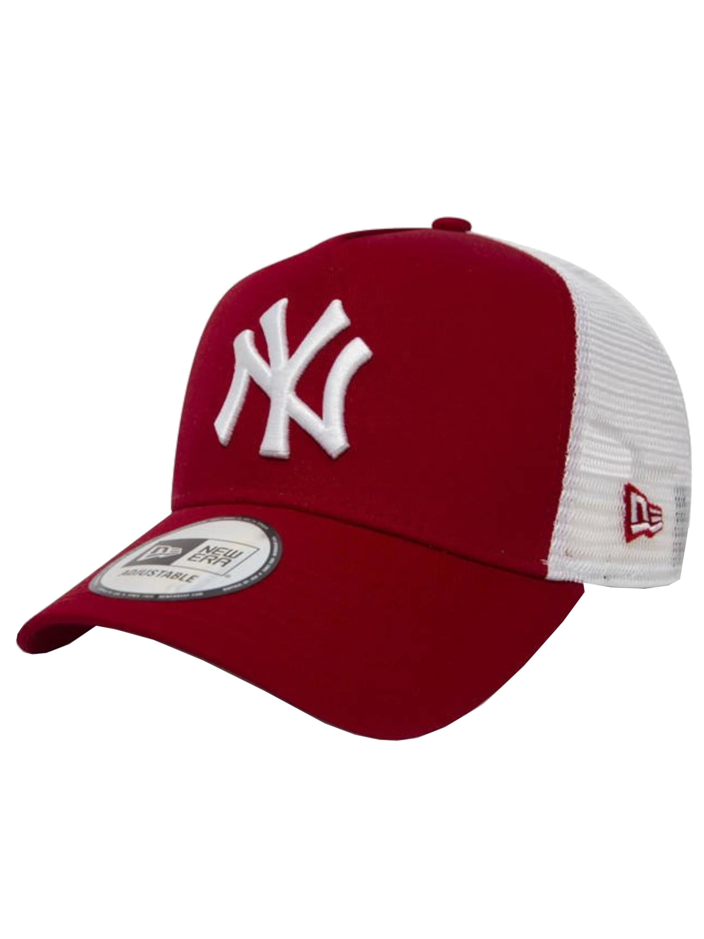 NEW ERA Cap 'New Era New York Yankees MLB Clean' in Red: front