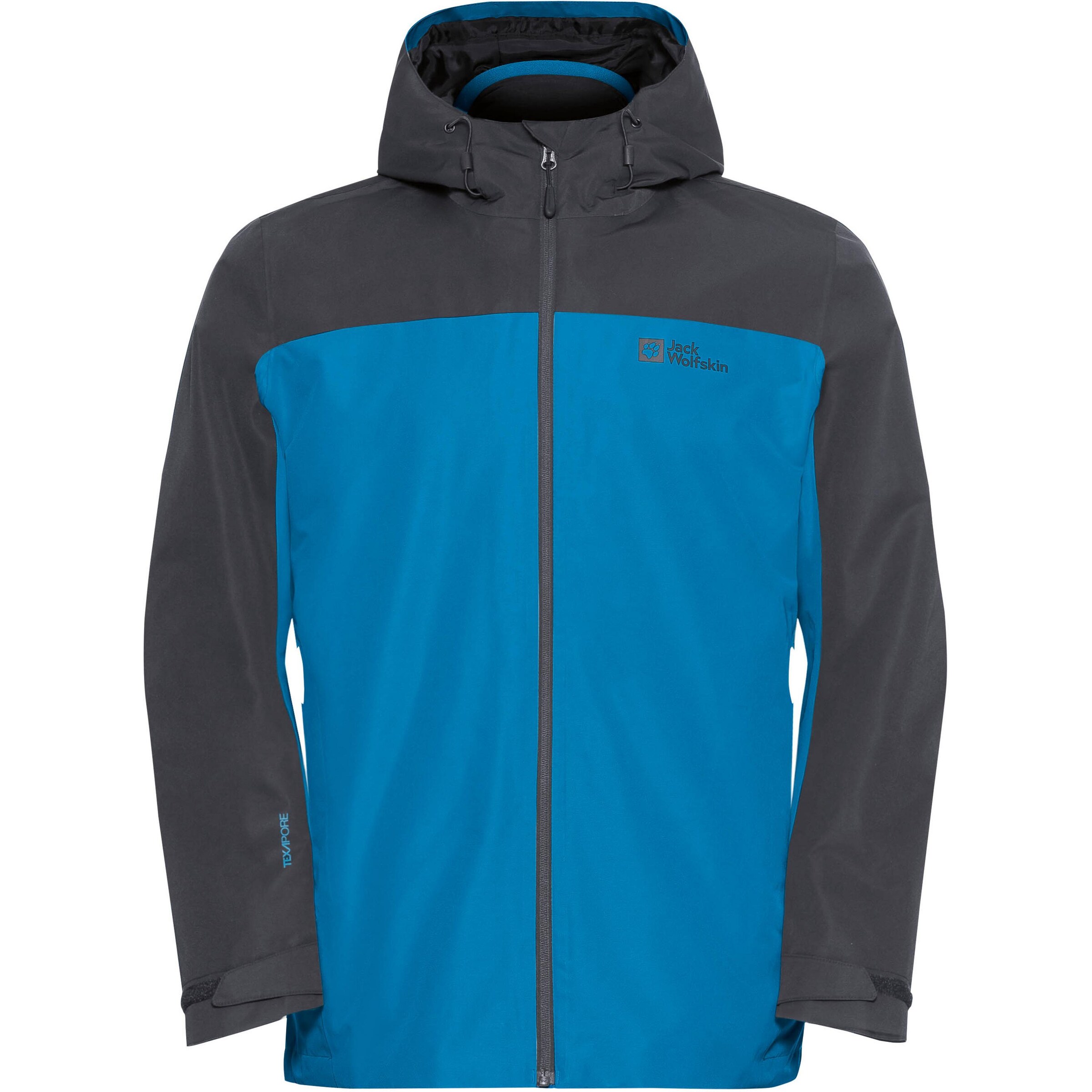 JACK WOLFSKIN Outdoor jacket 'Taubenberg' in Blue: front