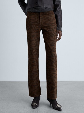 Regular Jean MANGO en marron