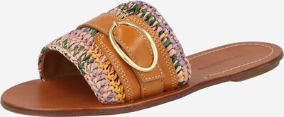 Vanessa Bruno Pantolette in cognac / mischfarben, Produktansicht