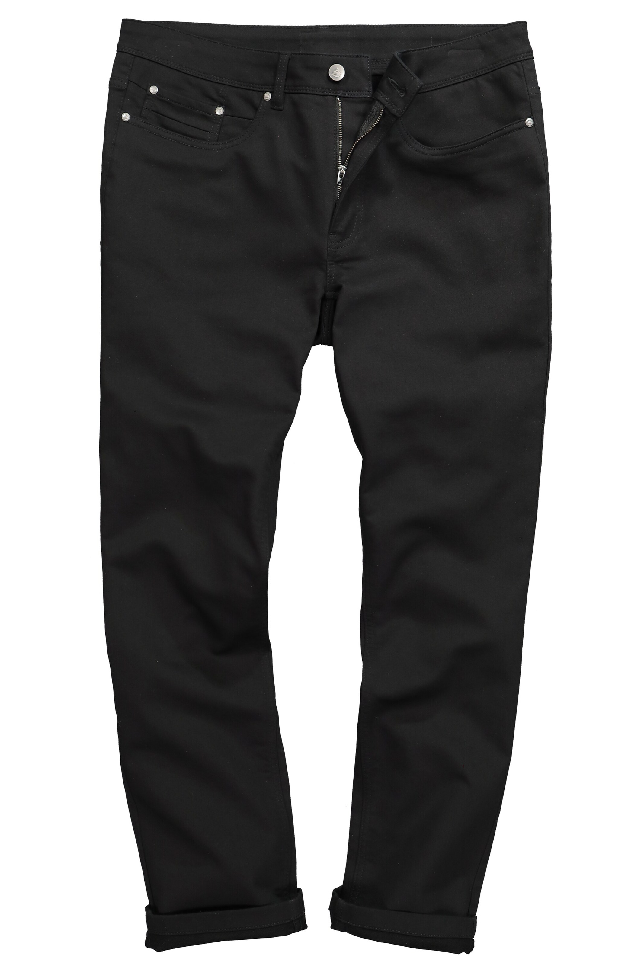 Boston Park Regular Jeans in Zwart: voorkant