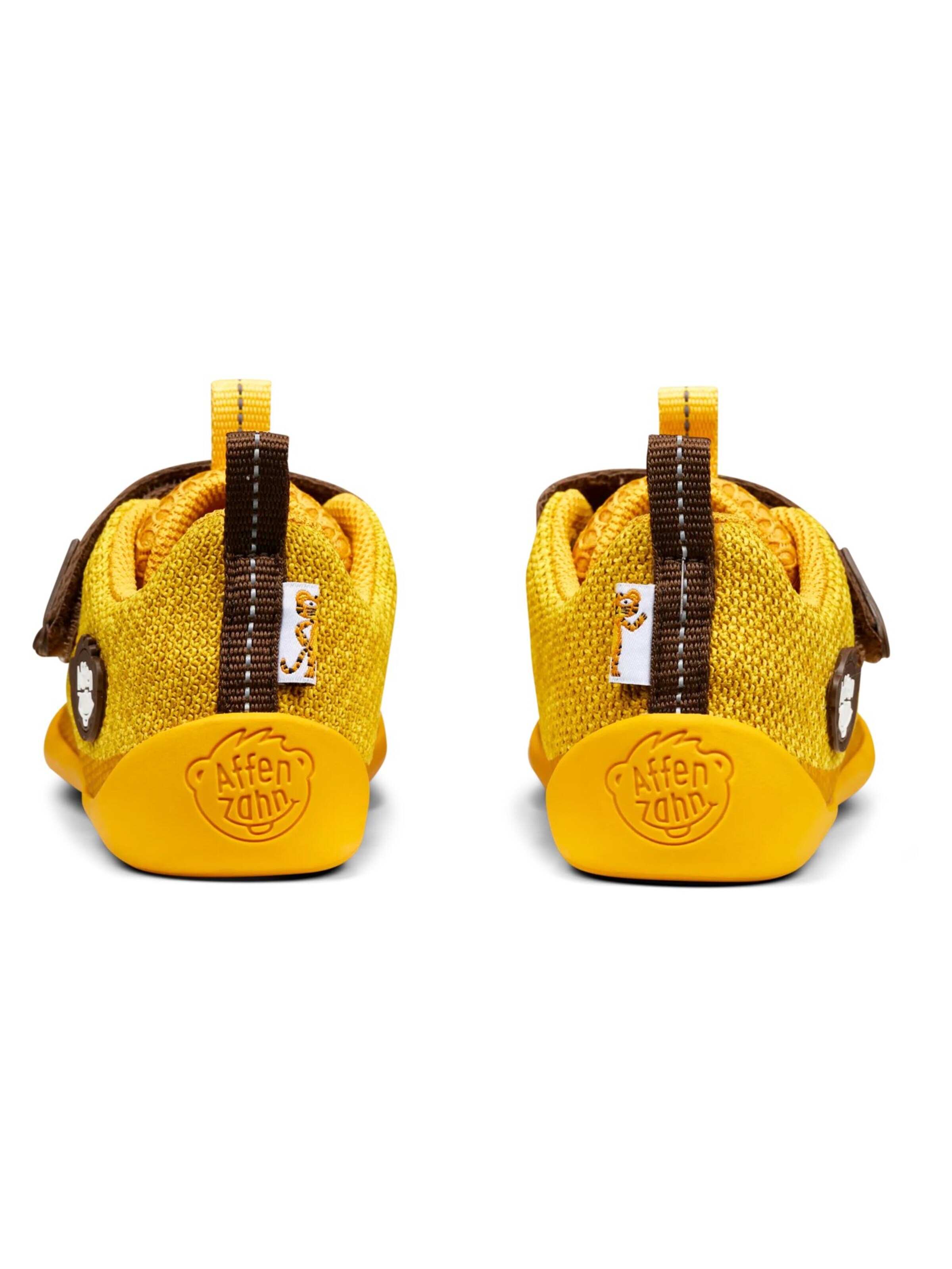 Affenzahn Sneakers 'Happy Tiger' in Yellow