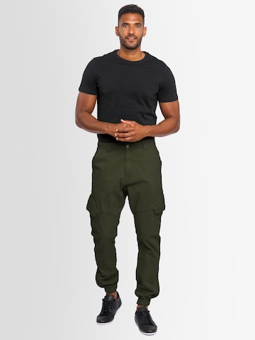 Alessandro Salvarini Tapered Broek 'AS274' in Groen