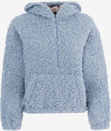 FRESHLIONS Fleece jas in Blauw: voorkant