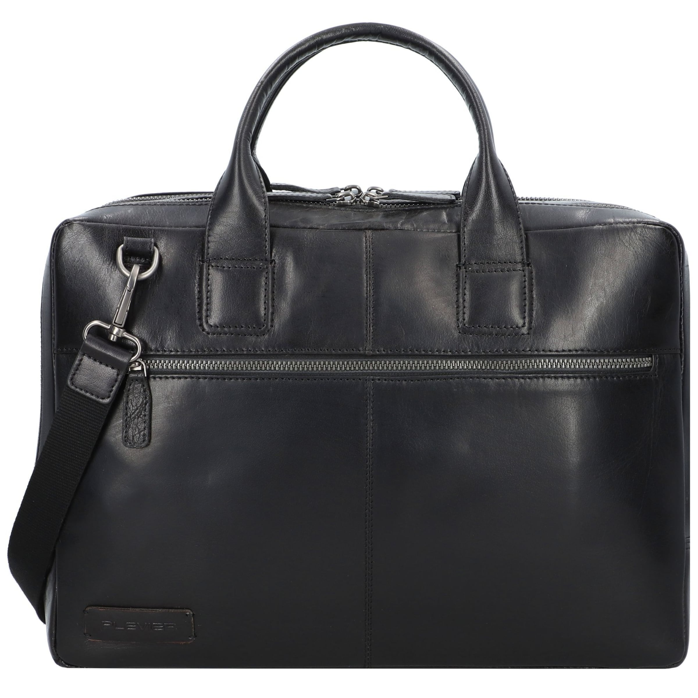 Plevier Aktentas in Zwart: voorkant