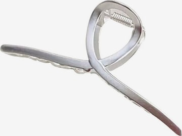 Ornement pour cheveux 'Iva Metall Haarklammer' soho Hair accesoires en argent : devant