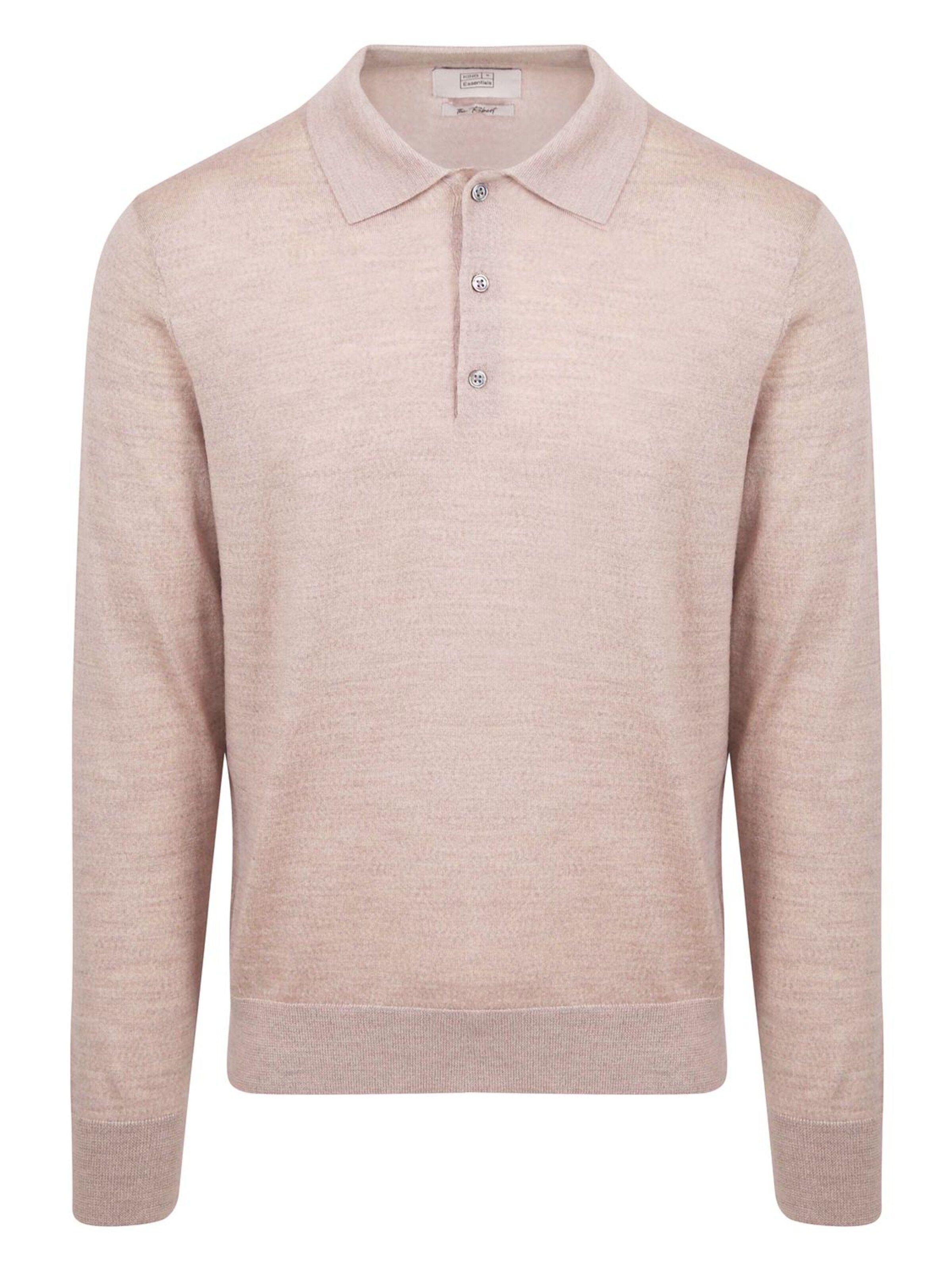 KING Essentials Shirt 'The Robert'‌‌‌‌‌‌‌ in Beige: Vorderseite