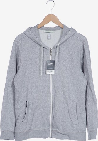 ADIDAS NEO Sweatshirt & Zip-Up Hoodie in L in Grey: front