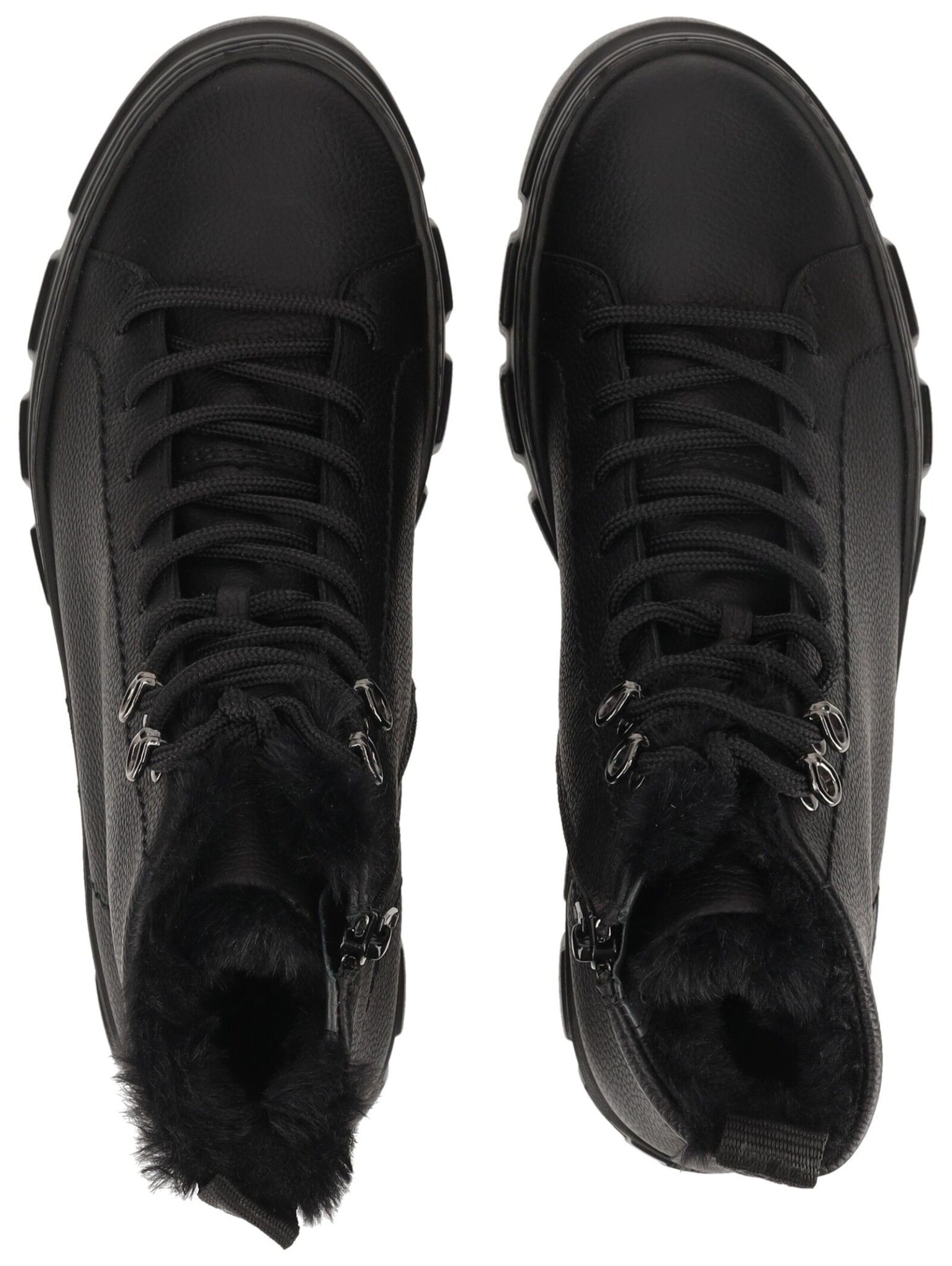Stivaletto stringato di Paul Green in nero