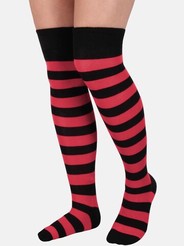 normani Overknee socks in Black
