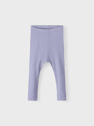 NAME IT - Skinny Leggings 'Kab' em roxo