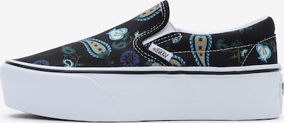 Batai be raištelių iš VANS, spalva – sodri mėlyna („karališka“) / nefrito spalva / pastelinė žalia / juoda, Prekių apžvalga