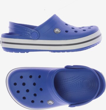 Crocs Sandalen 36,5 in Blau: predná strana