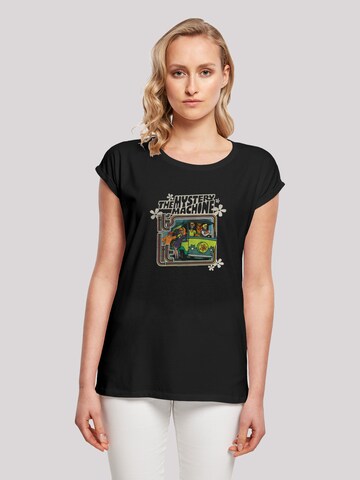 F4NT4STIC T-Shirt 'Mystery Machine Van Bus' in Schwarz: predná strana