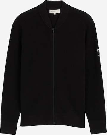 Giacchetta di TOM TAILOR DENIM in nero: frontale