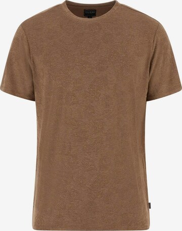 GUESS Shirt in Brown: front