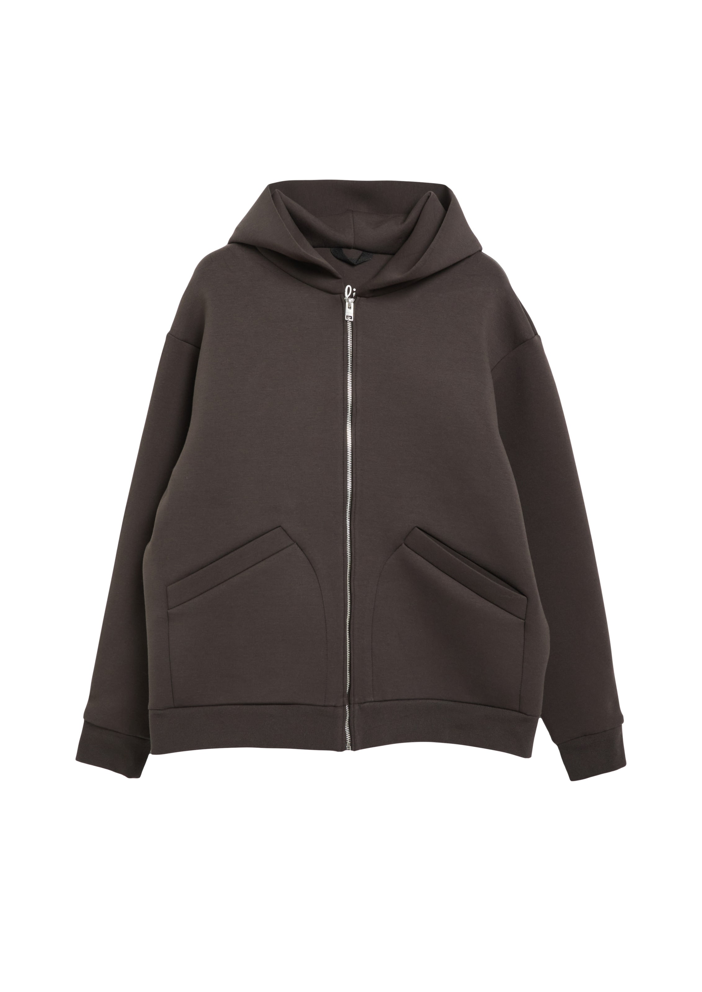 s.Oliver Sweatvest in Bruin: voorkant