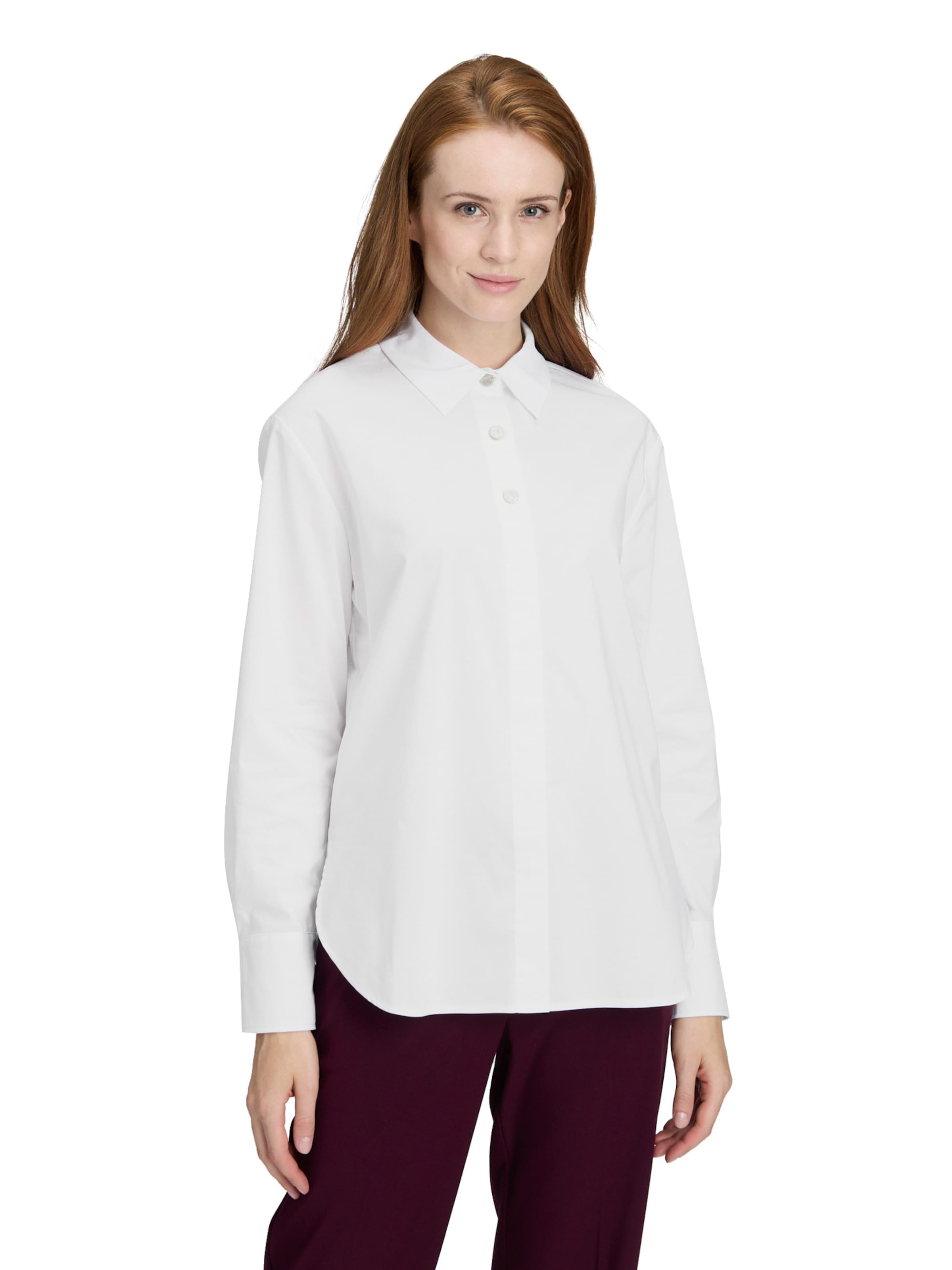 Chemisier Betty & Co en blanc : devant