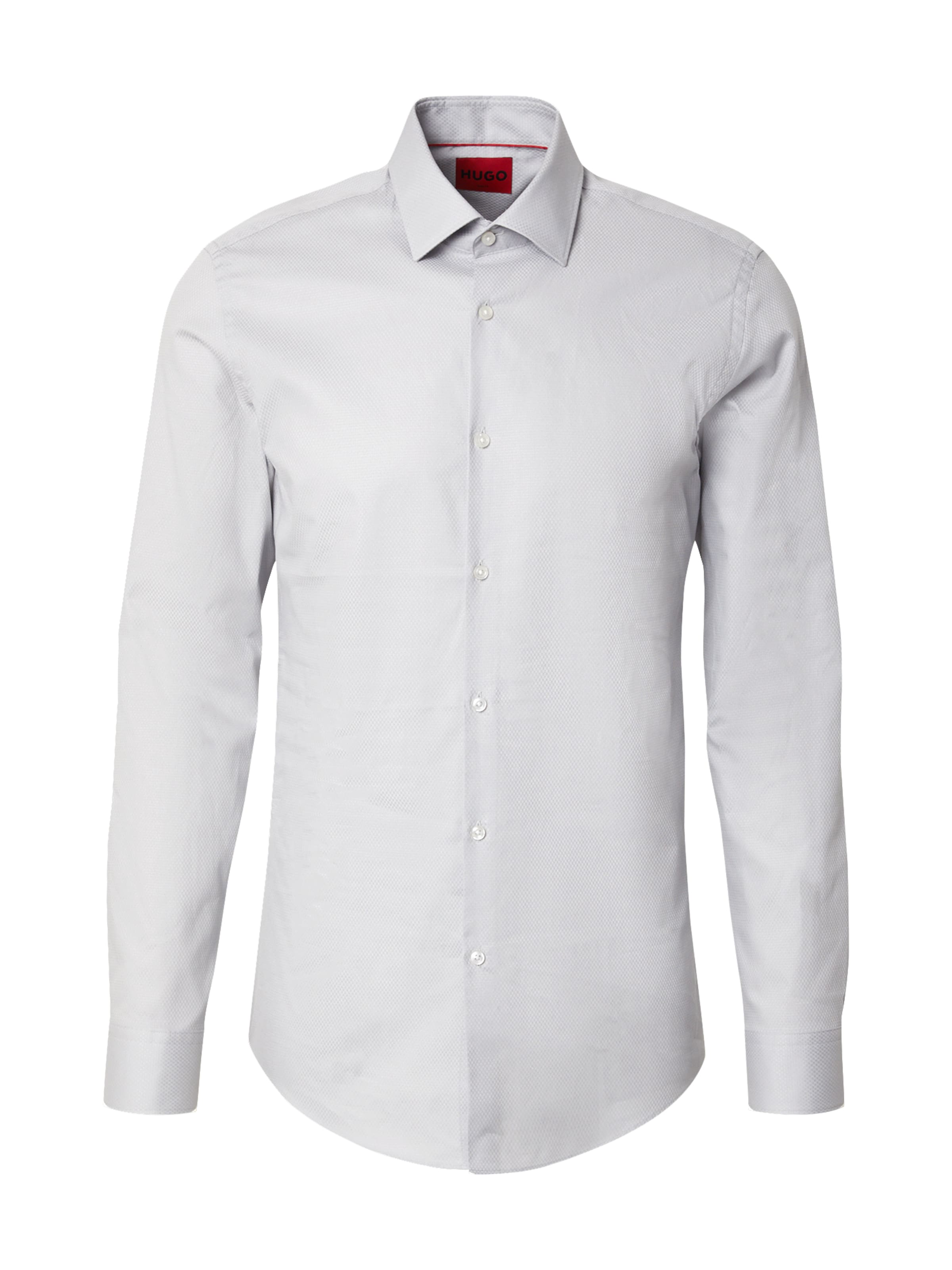 Coupe slim Chemise business 'Kenno' HUGO en gris : devant