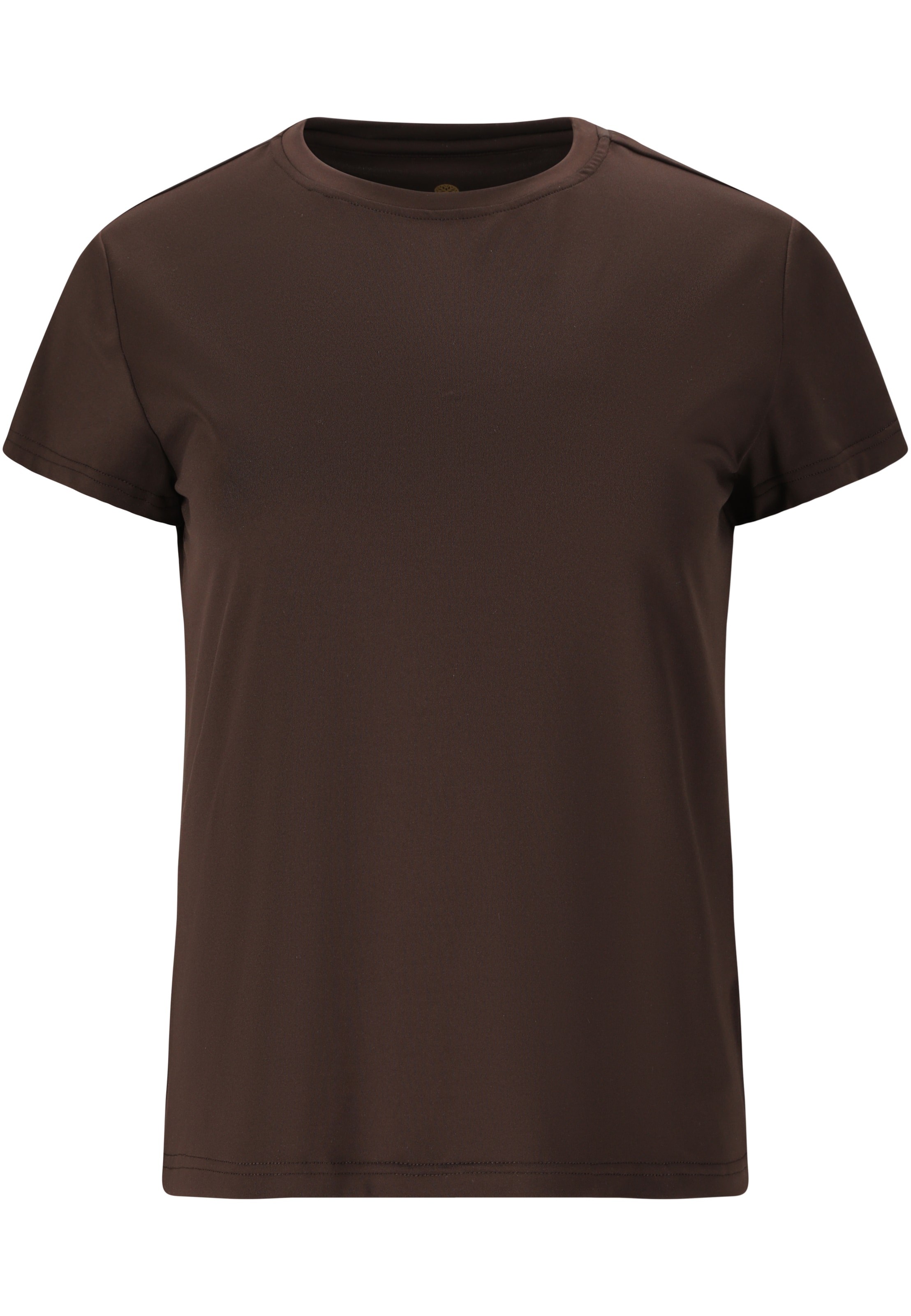 Athlecia T-Shirt 'Almi V2' in Braun: Vorderseite
