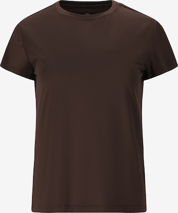Athlecia Performance Shirt 'Almi V2' in Brown: front