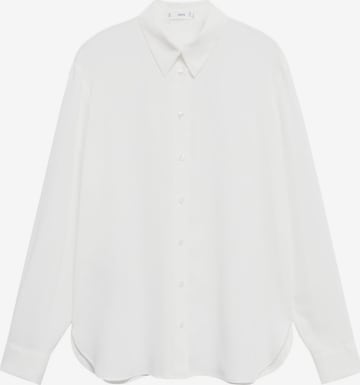 MANGO Blouse in White: front