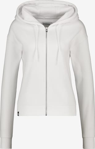 Alife and Kickin Sweat jacket 'Rana' in White: front