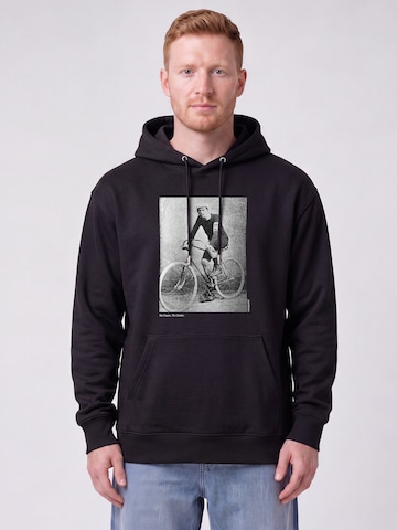 Sweat-shirt 'No Gears No Limits' Watapparel en noir : devant