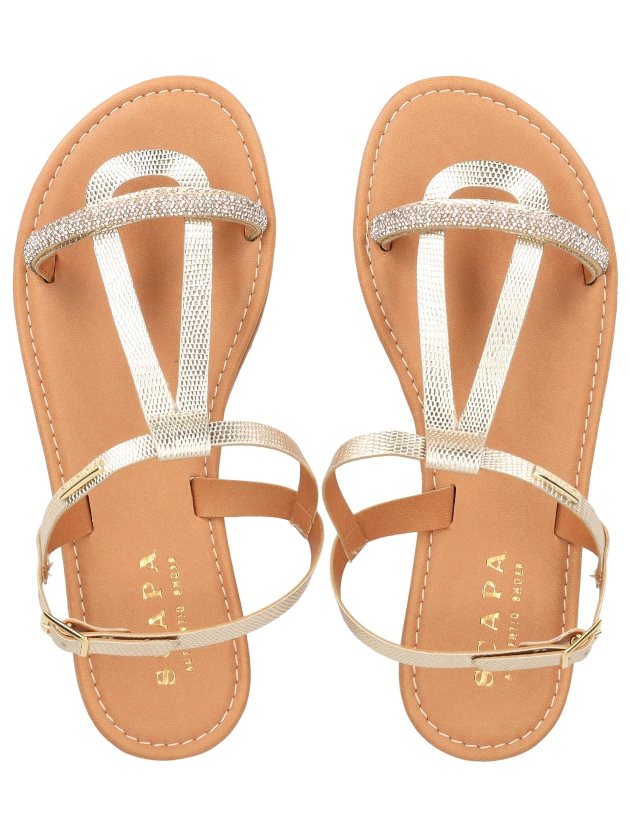 SCAPA Sandale in Gold