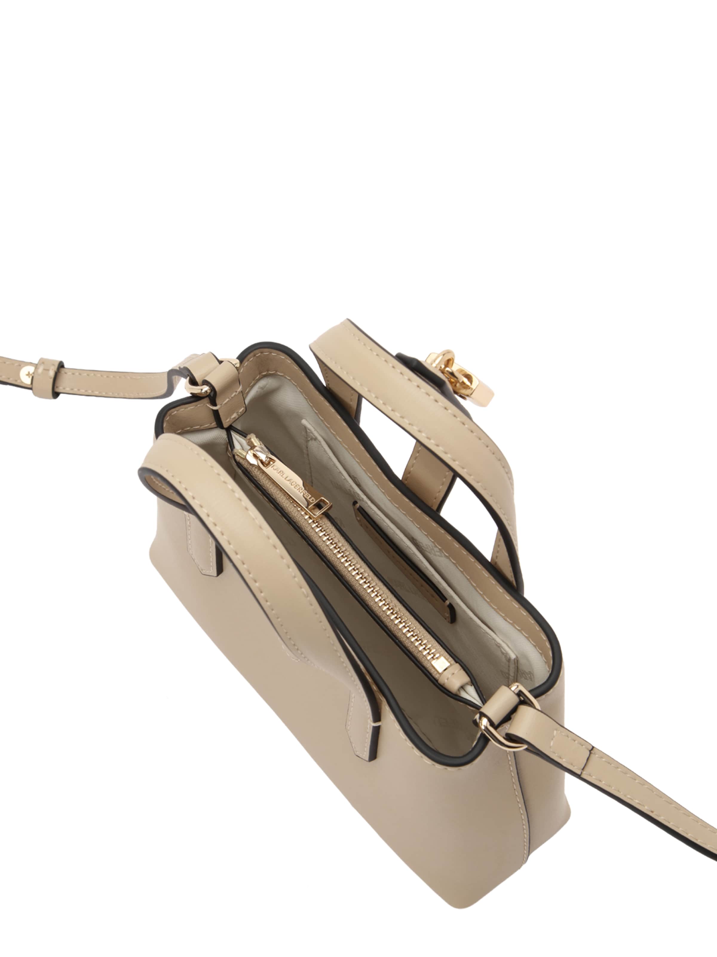 Karl Lagerfeld Τσάντα χειρός σε μπεζ