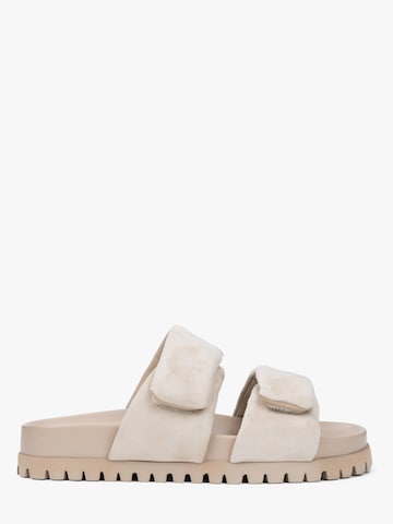 Sandalo '859-1' di Estro in beige: frontale