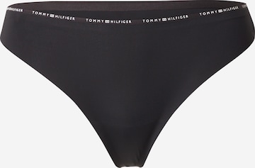 Tommy Hilfiger Underwear String in Schwarz: Vorderseite