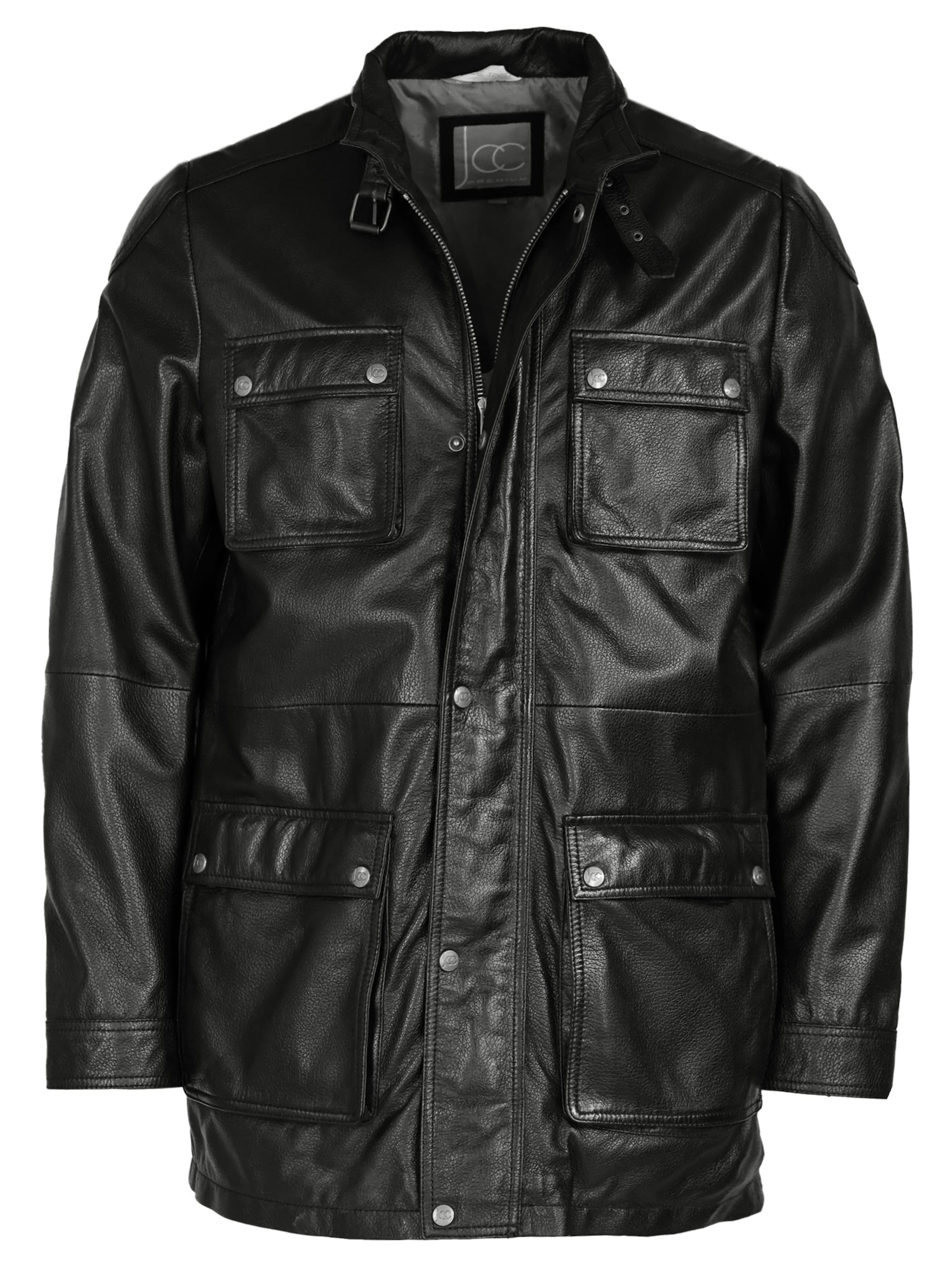 JCC Tussenjas in Zwart: voorkant