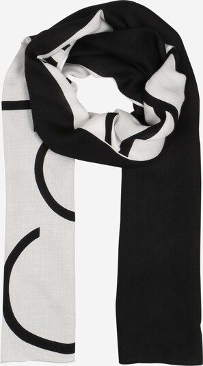 Calvin Klein Halsduk i ljusgrå / svart, Produktvy