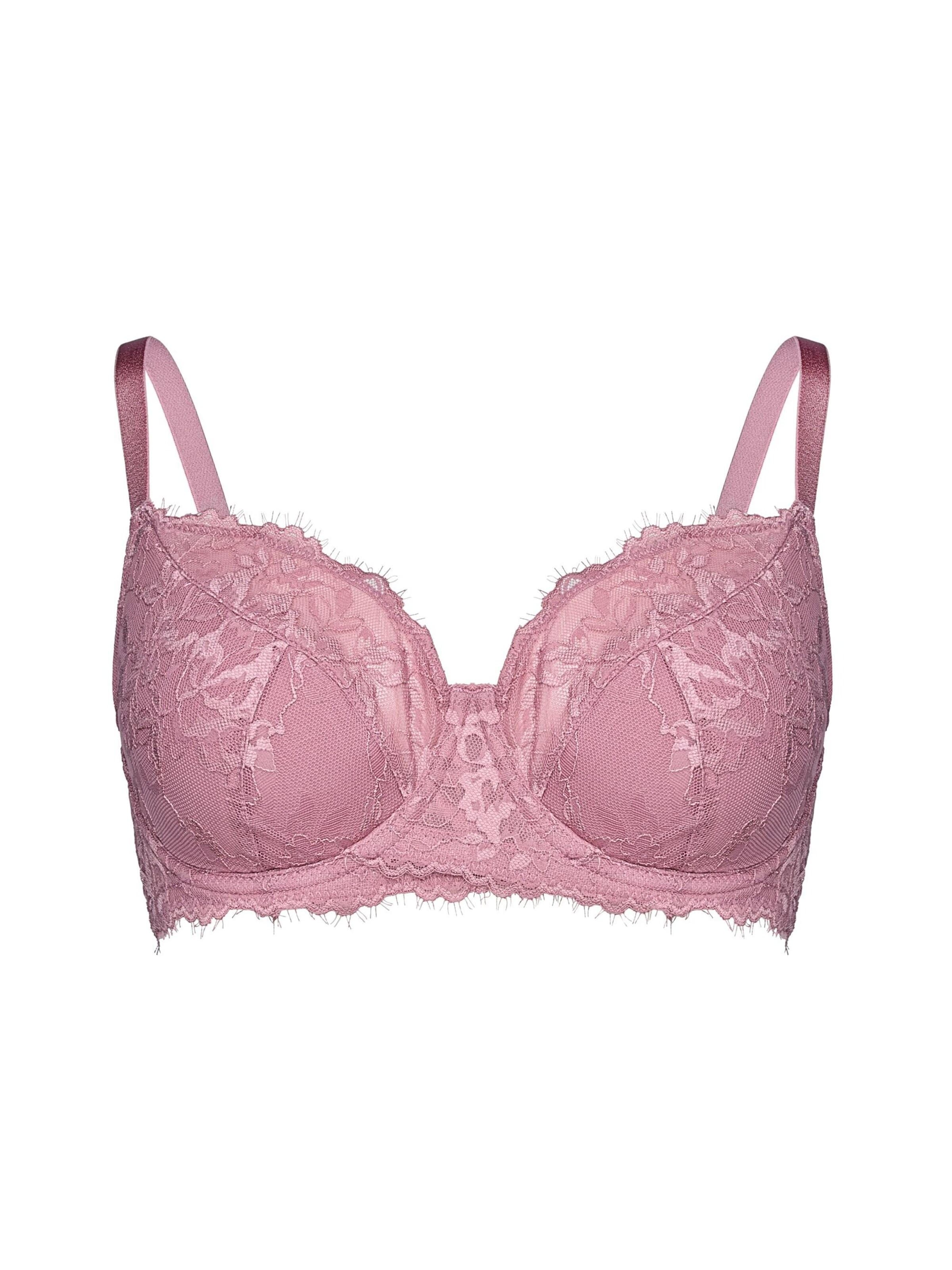 Balconcino Reggiseno 'Schalen-BH Cloe, florale Spitze - für glatte Silhouette unter Kleidung' di ESOTIQ in rosa