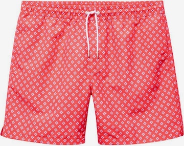 MANGO MAN Badehose in Rot: predná strana