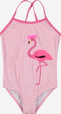 STACCATOJednodijelni kupaći kostim - roza boja: prednji dio