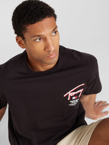 Tommy Jeans - Camisa em preto