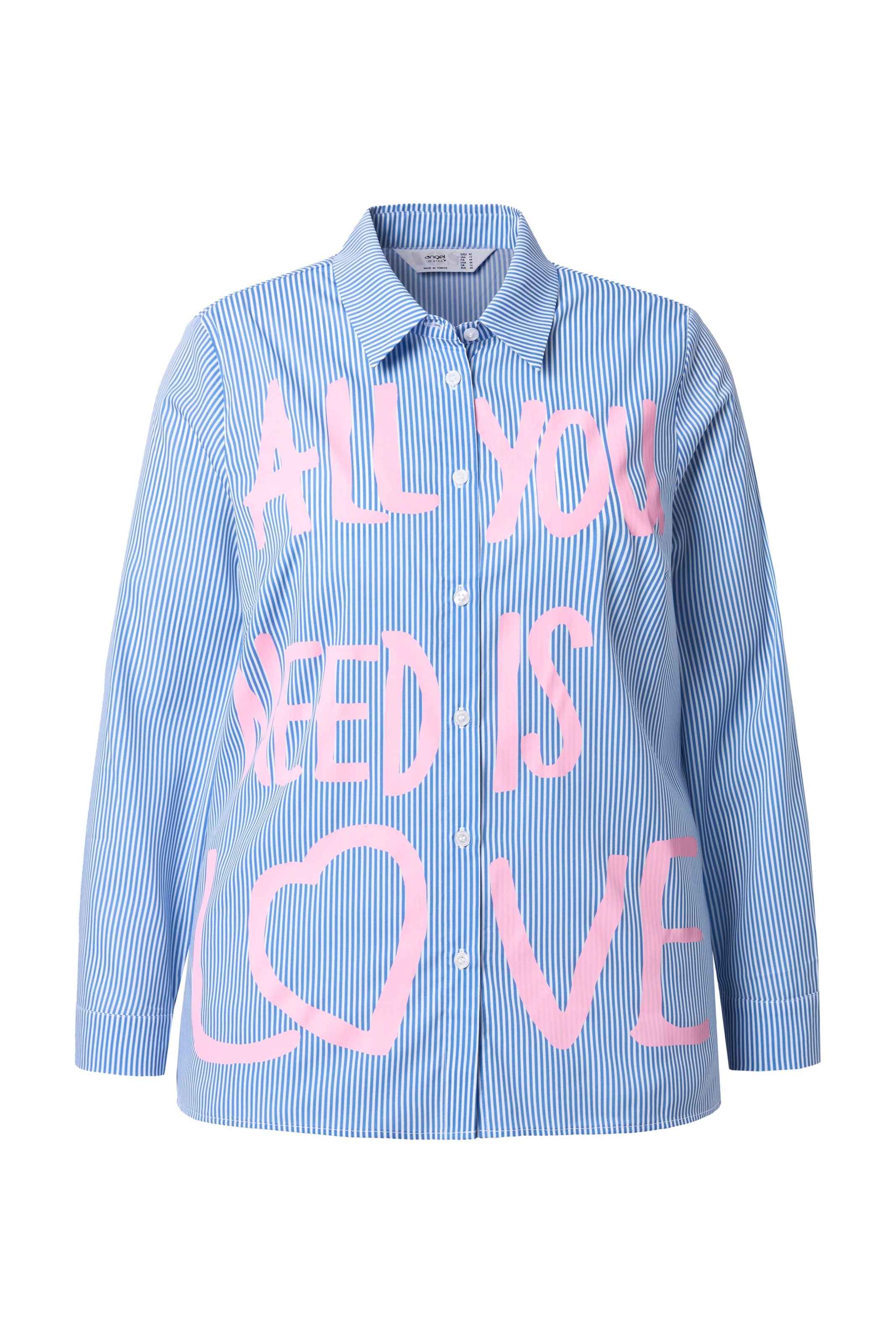 Angel of Style Blouse in Blauw: voorkant