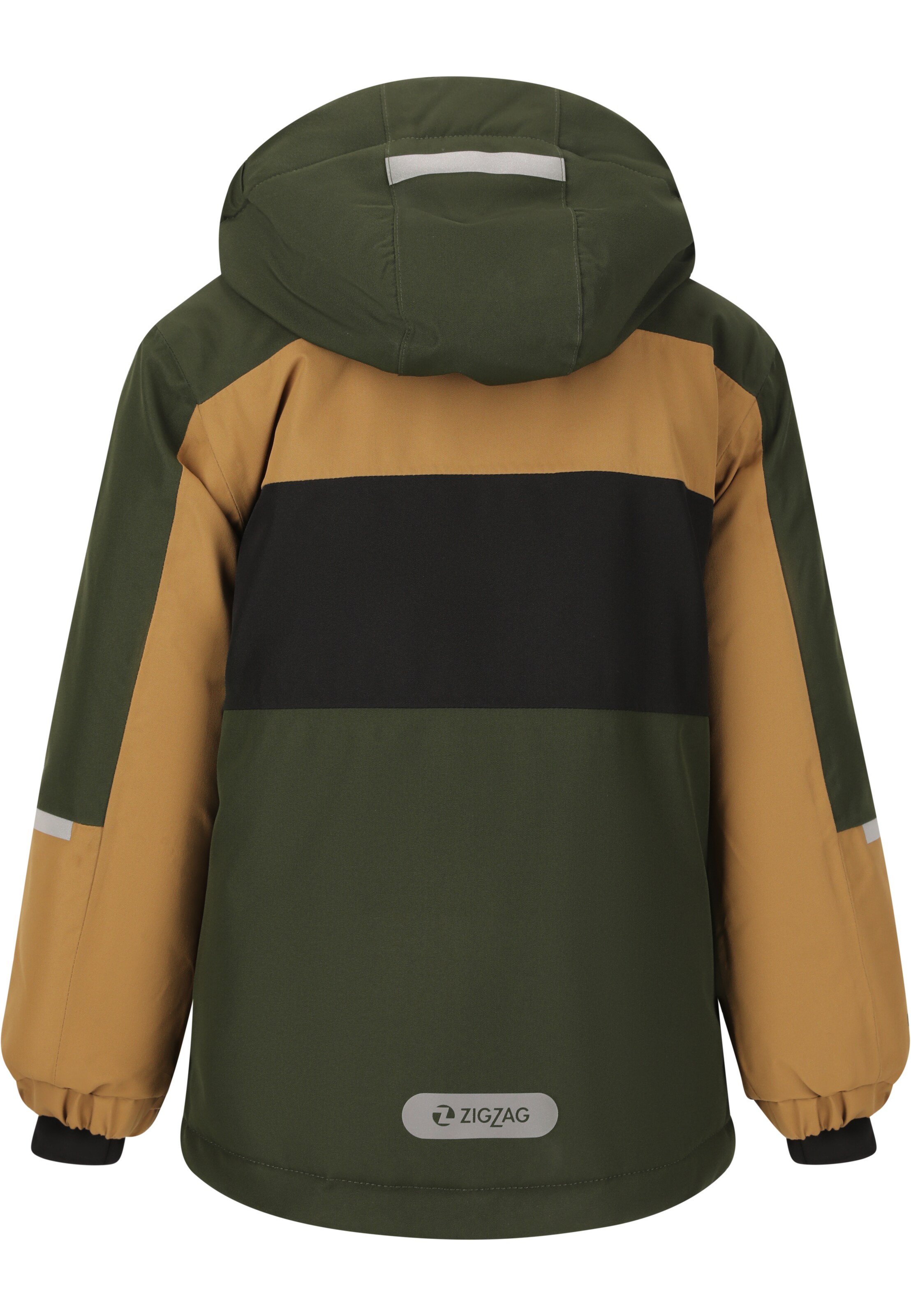 ZigZag Winter Jacket in Green