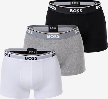BOSS - Calzoncillo boxer 'Power' en gris: frente