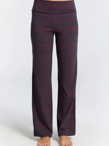 Leela COTTON Pants 'Damen Bio-Baumwoll Komforthose' in Red: front