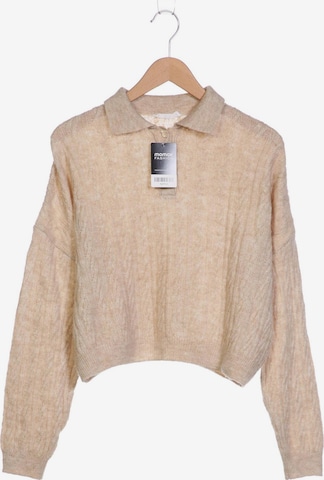 MANGO Pullover S in Beige: predná strana