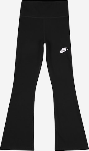 juoda Nike Sportswear Kliošinis Kelnės 'Clssc': priekis