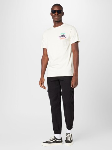 T-Shirt 'THE BRAVE JUNCTION' Grimey en blanc