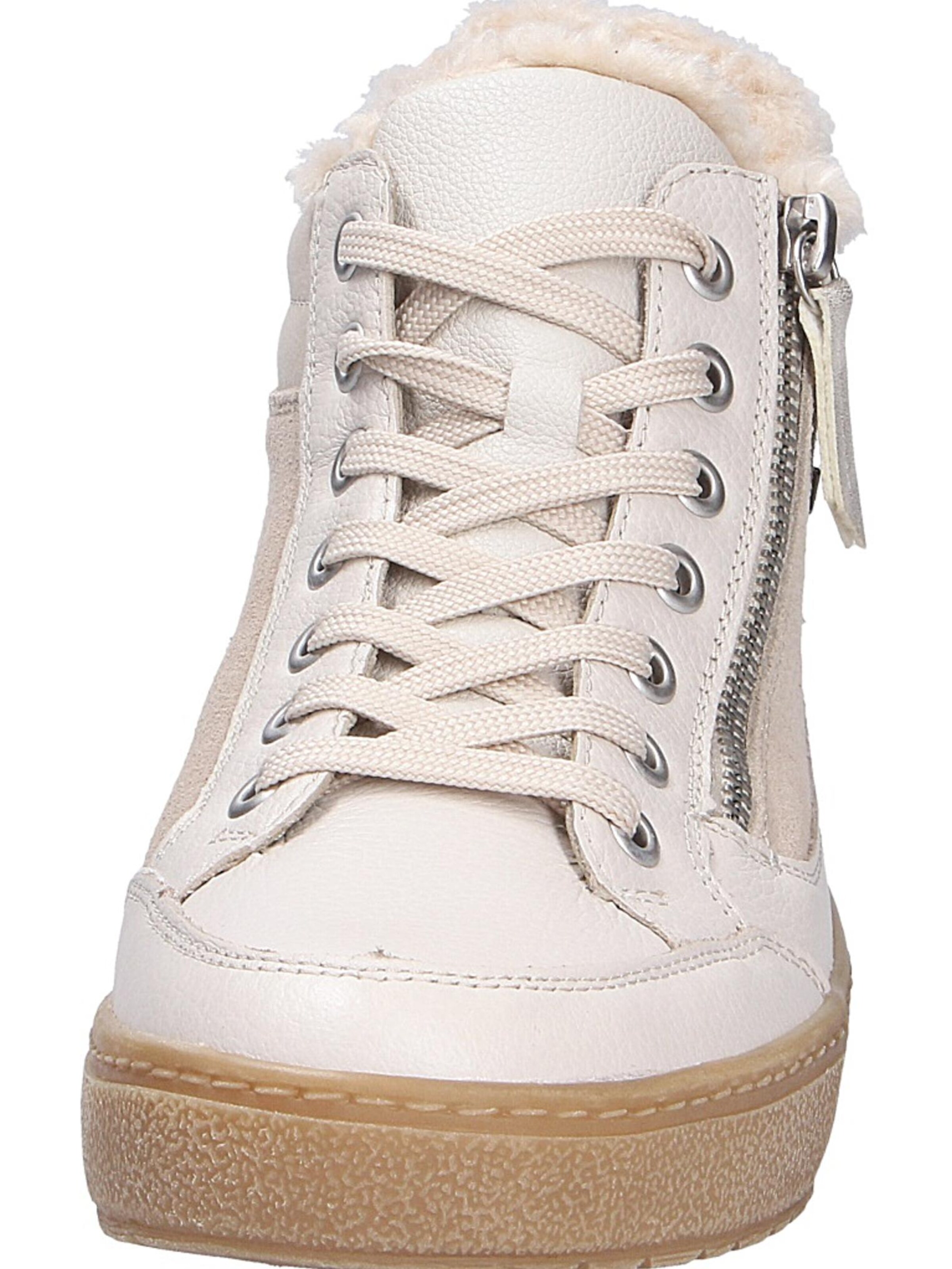 REMONTE Lace-Up Boots in Beige
