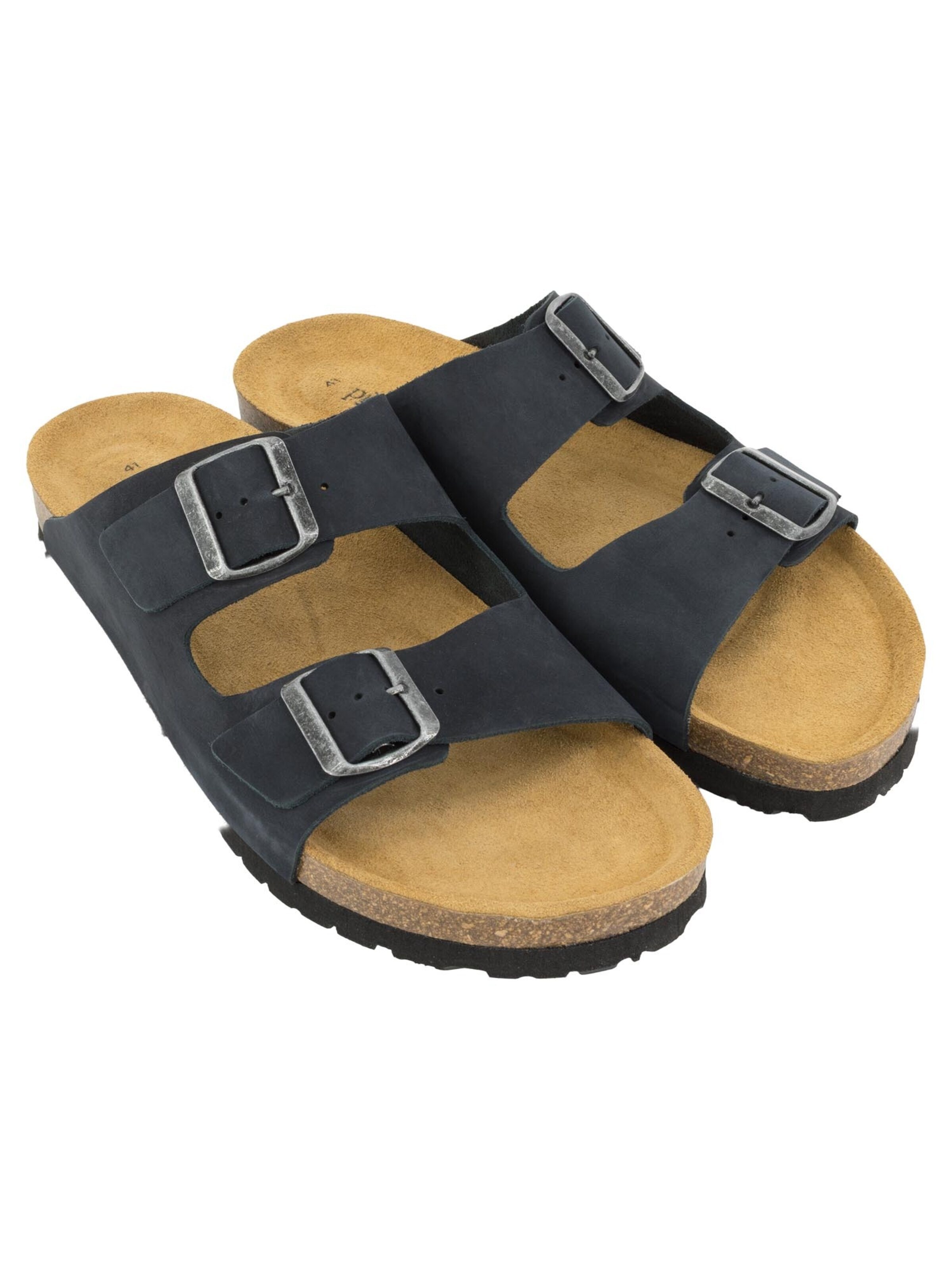 Piece Of Mind Muiltjes 'Comfort' in Blauw