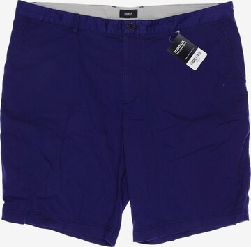BOSS Shorts in 40 in Blue: front