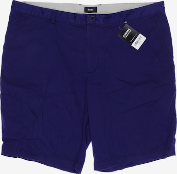 BOSS Black Shorts in 40 in Blue: front