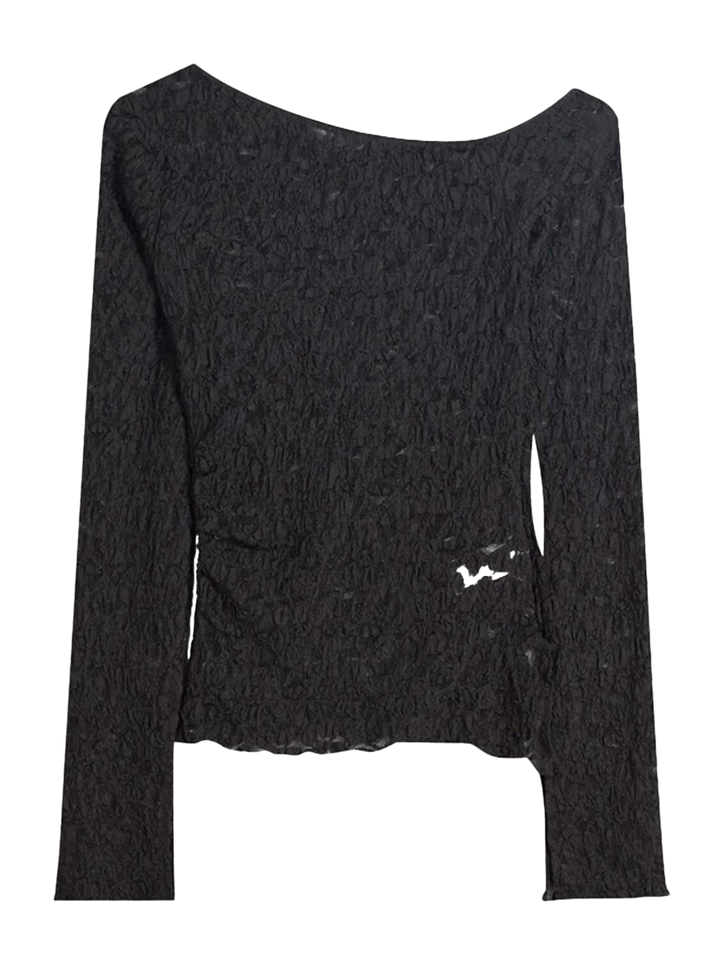 Bershka Shirts i sort, Produktvisning